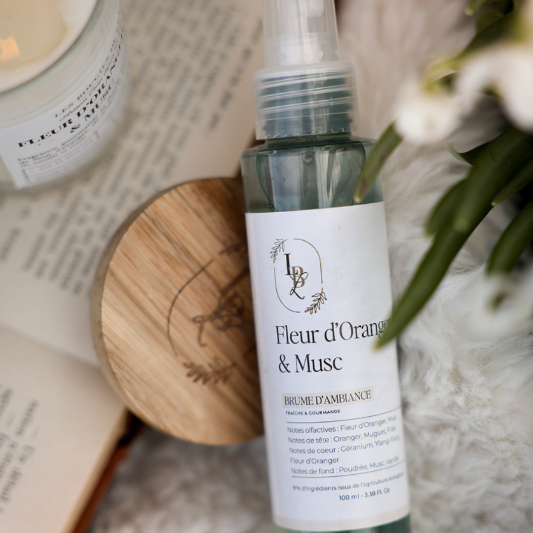 Brume d'ambiance Fleur d'Oranger & Musc