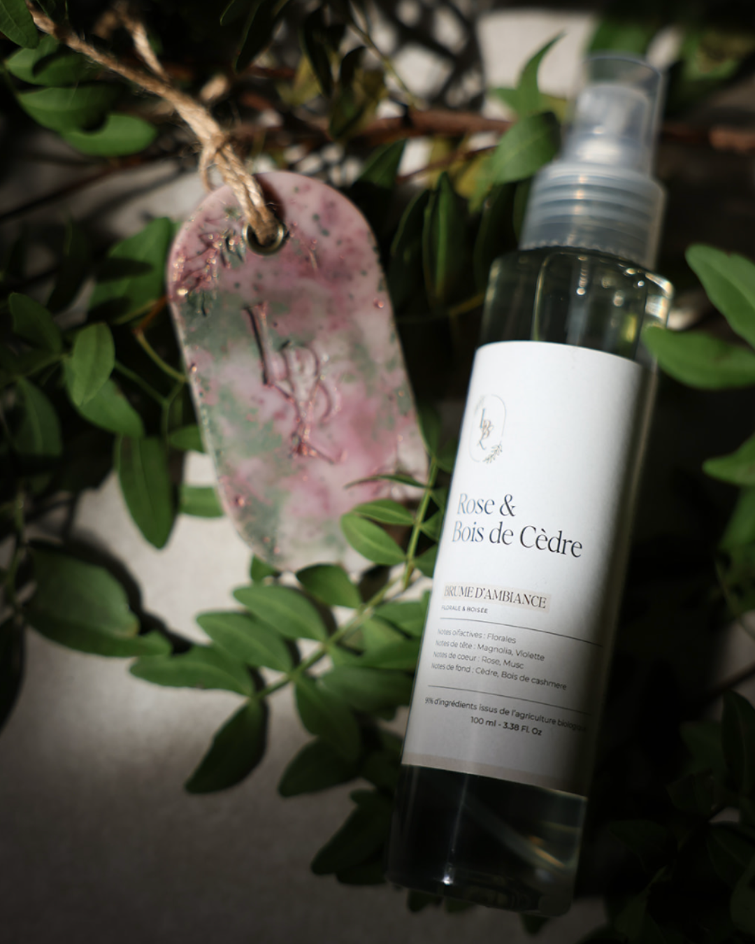 Brume d'ambiance Rose & Bois de Cèdre (PRO)