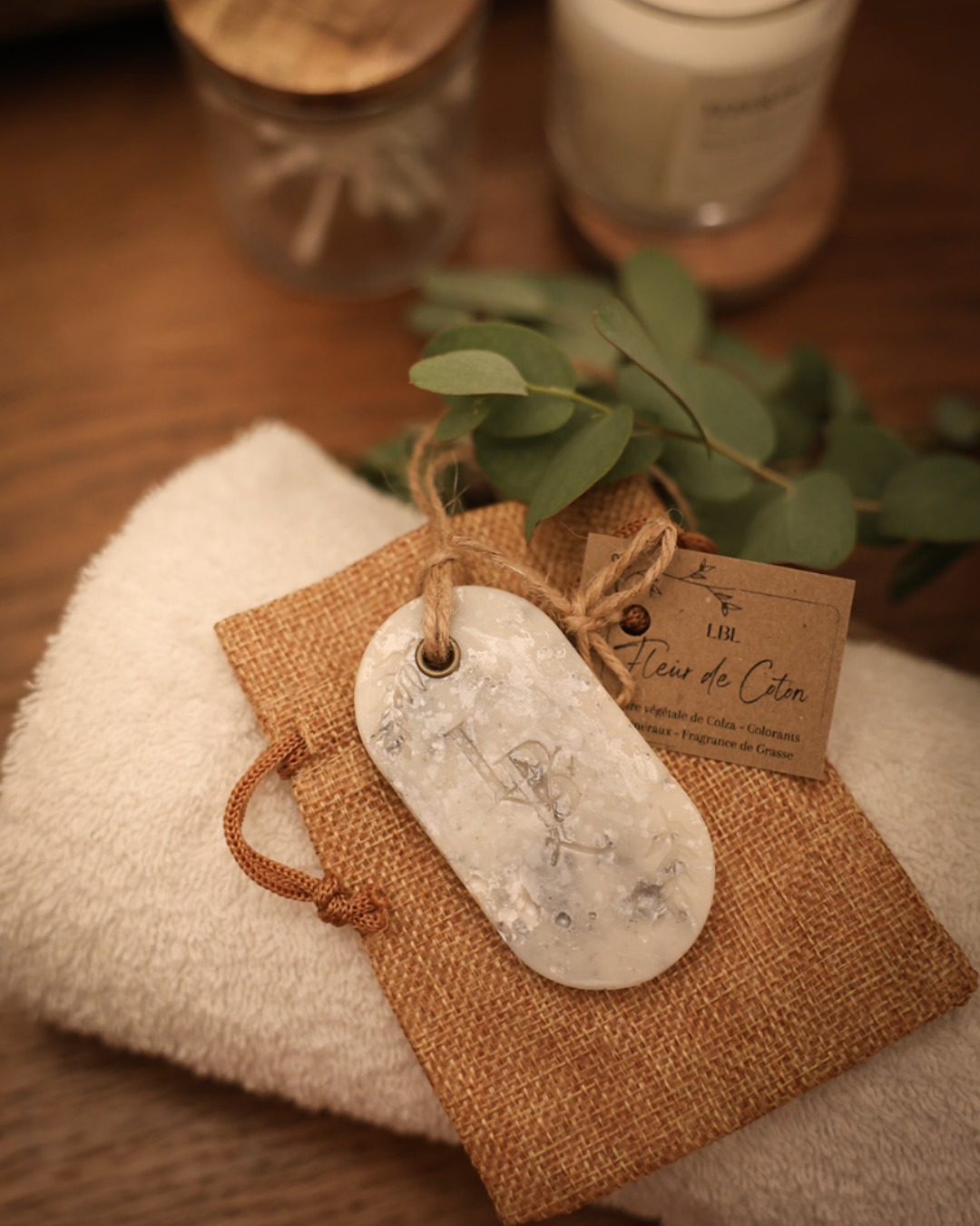 Suspension Fleur de Coton