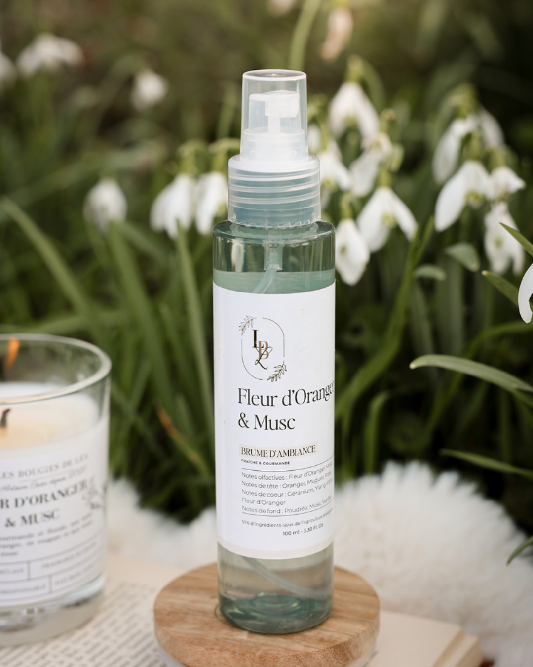 Brume d'ambiance Fleur d'Oranger & Musc