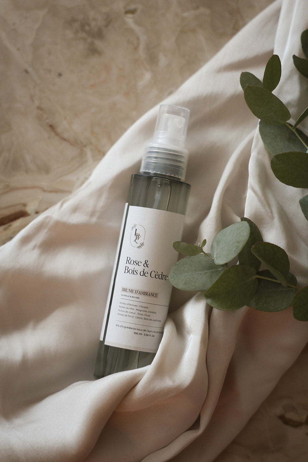 Flacon testeur brume Rose & Bois de Cèdre 30ml (PRO)