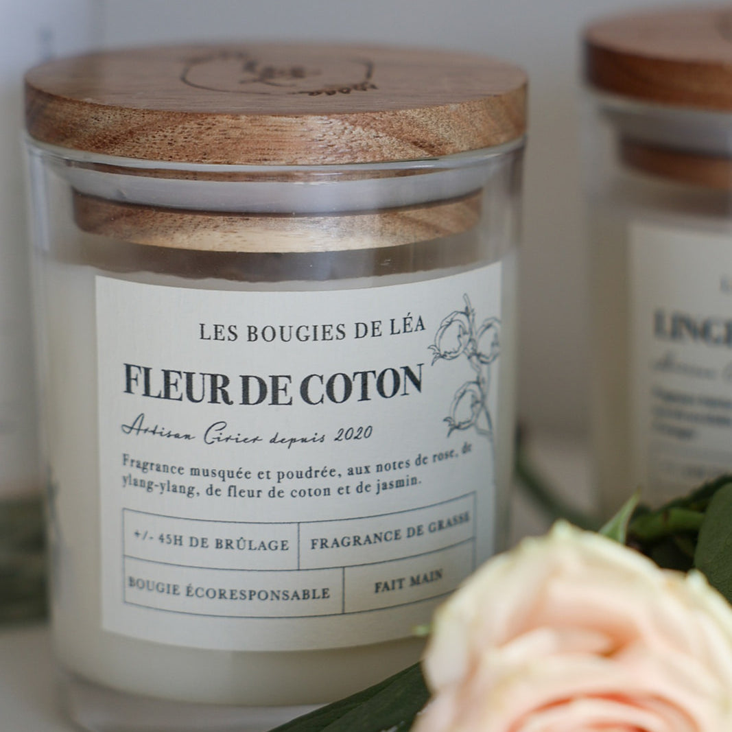Bougie Fleur de Coton