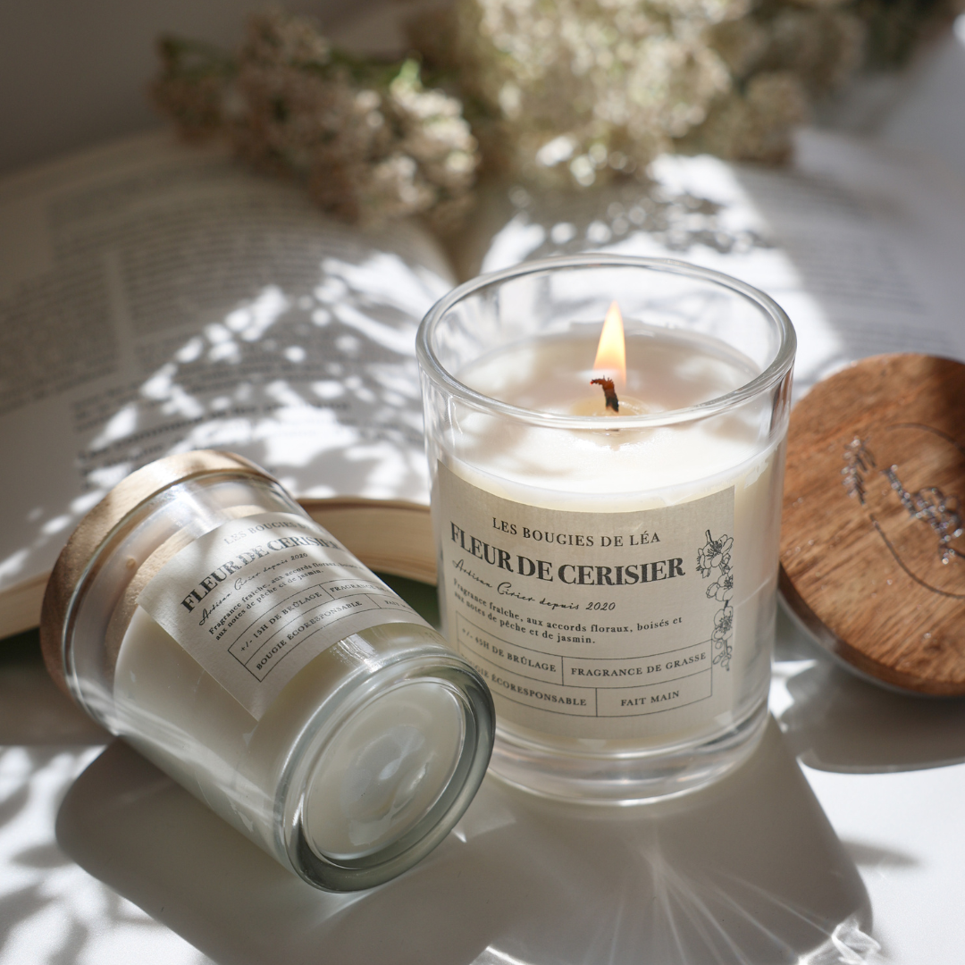 Bougie Fleur de Cerisier