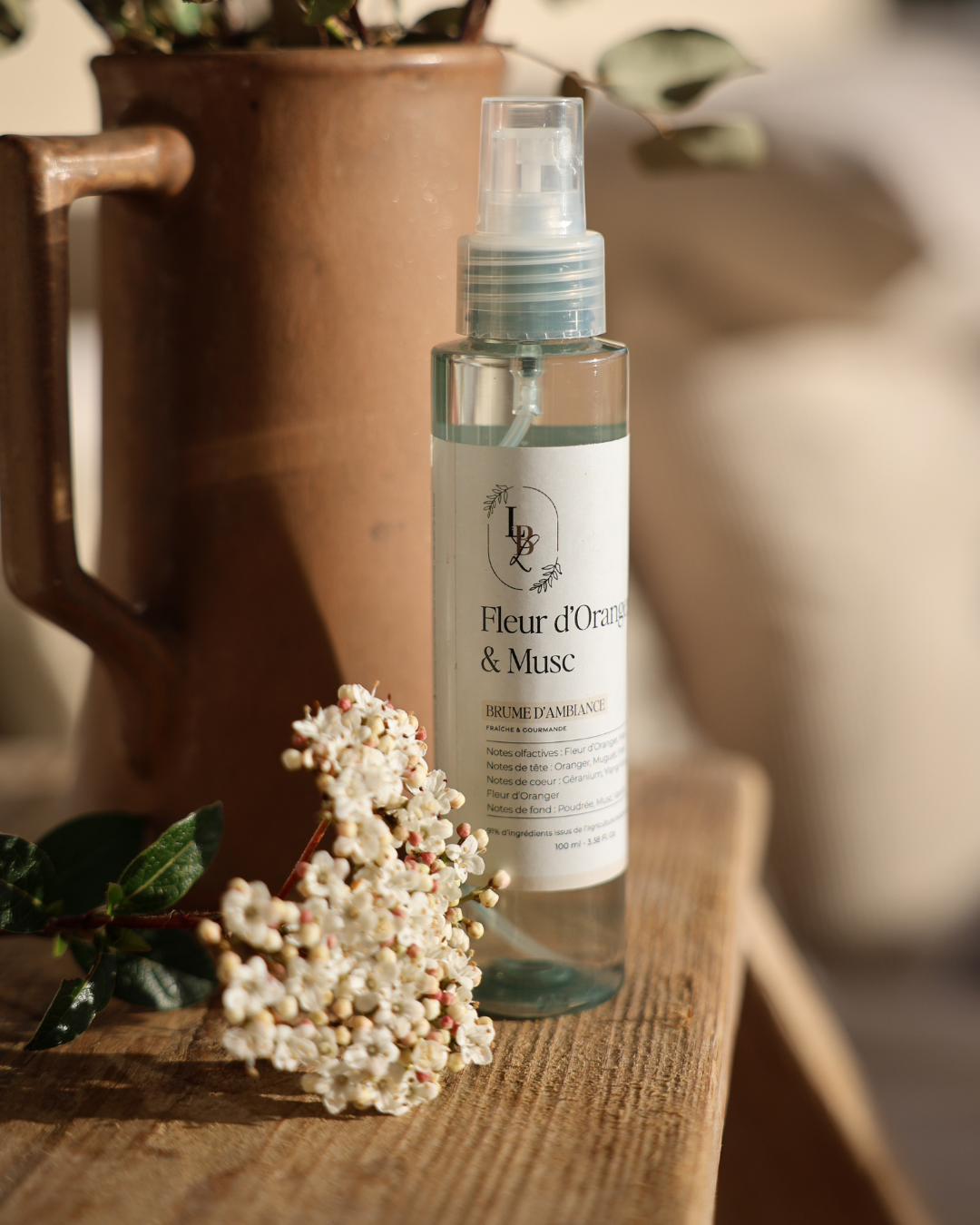 Brume d'ambiance Fleur d'Oranger & Musc