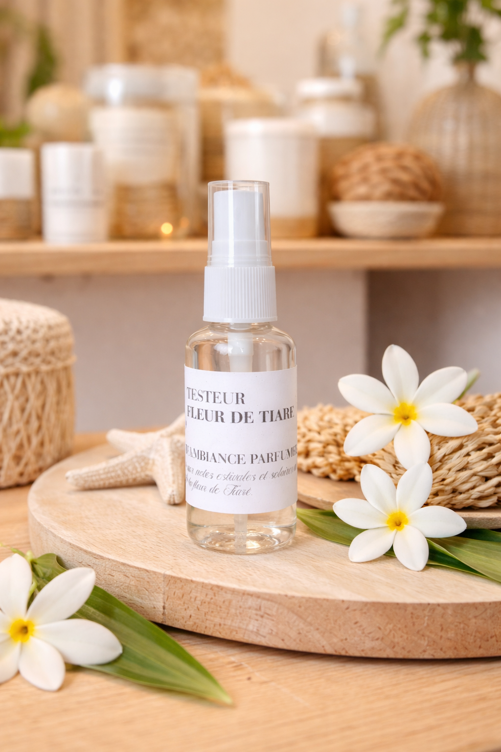Flacon testeur brume Fleur de Tiaré 30ml (PRO)