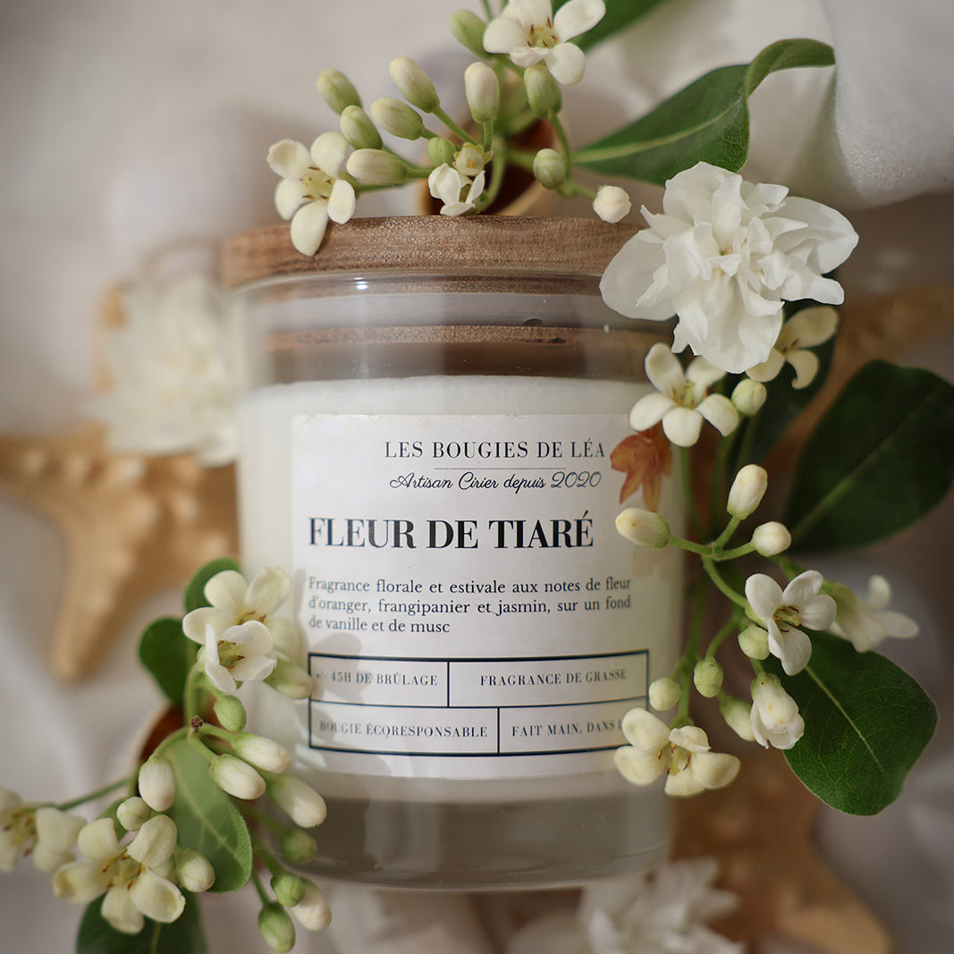 Bougie Fleur de Tiaré