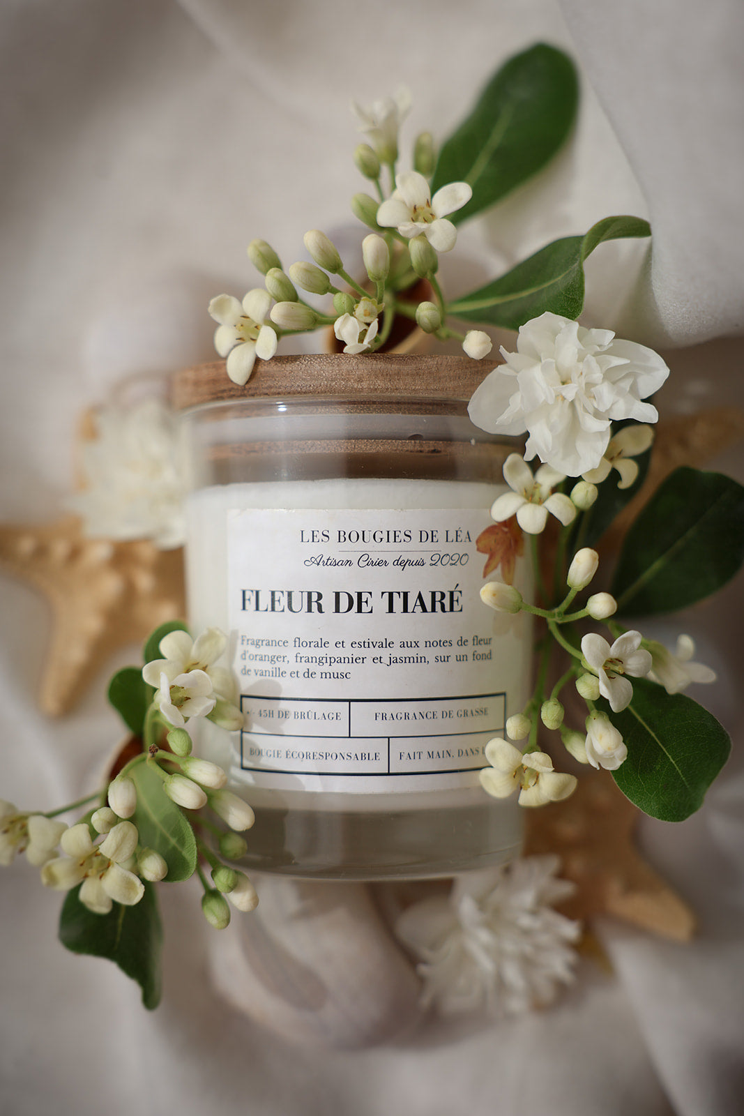 Bougie Fleur de Tiaré