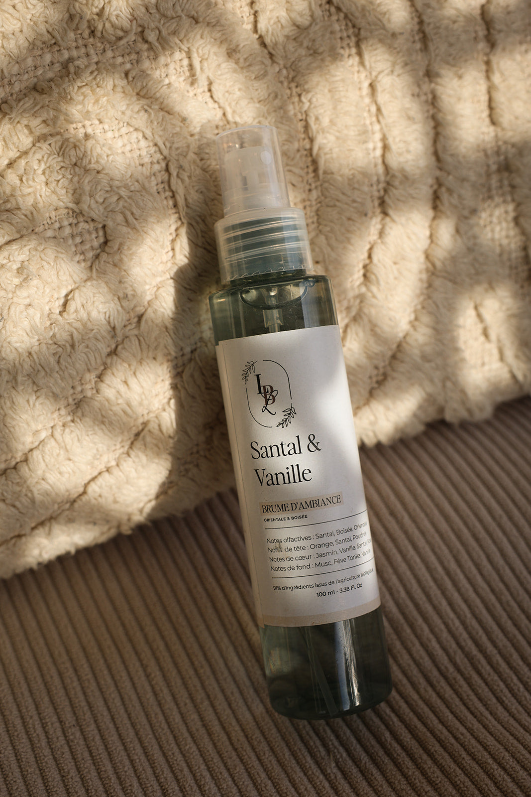 Brume d'ambiance Santal & Vanille