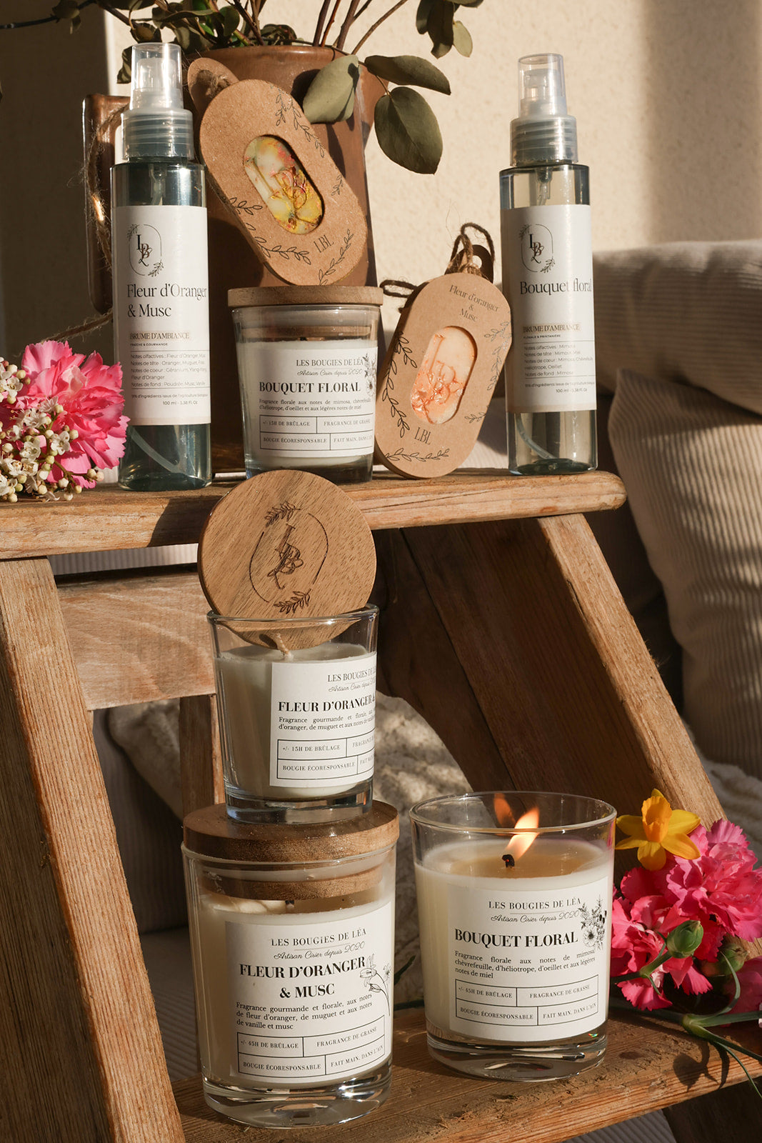 Carte Cadeau Artisanale | Les Bougies de Léa (Bougies & Parfums)