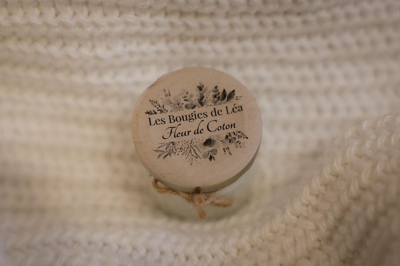 Cadeaux invités — Mini bougies personnalisées