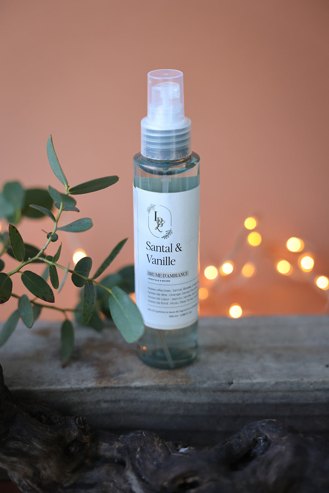 Flacon testeur brume Santal & Vanille 30ml (PRO)