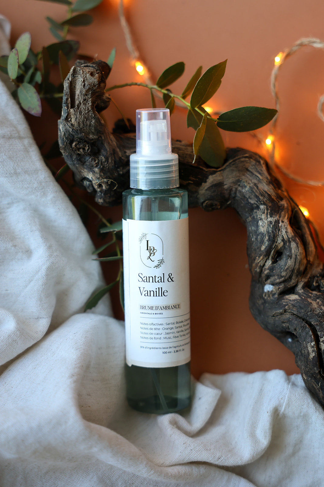Flacon testeur brume Santal & Vanille 30ml (PRO)