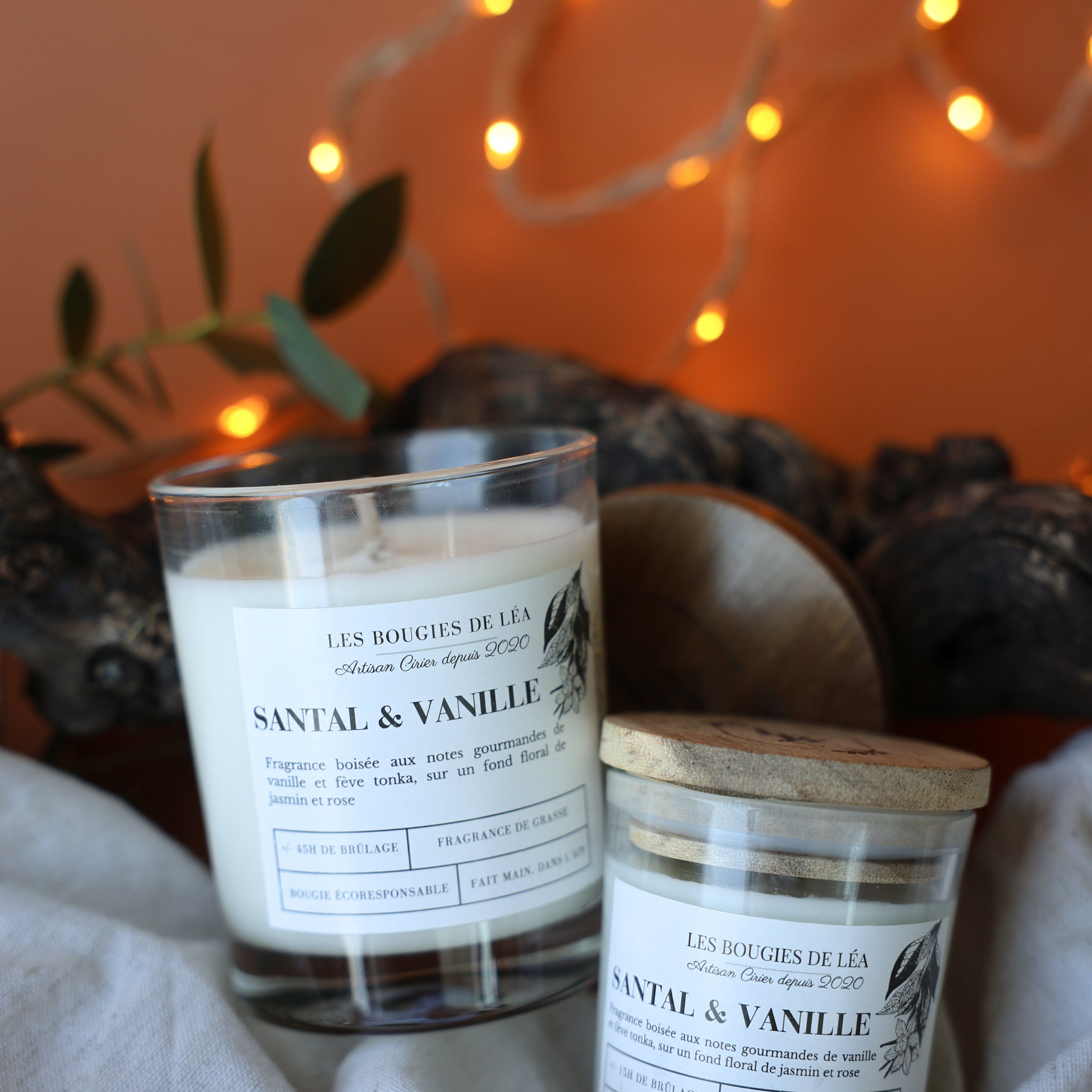 Bougie Santal & Vanille