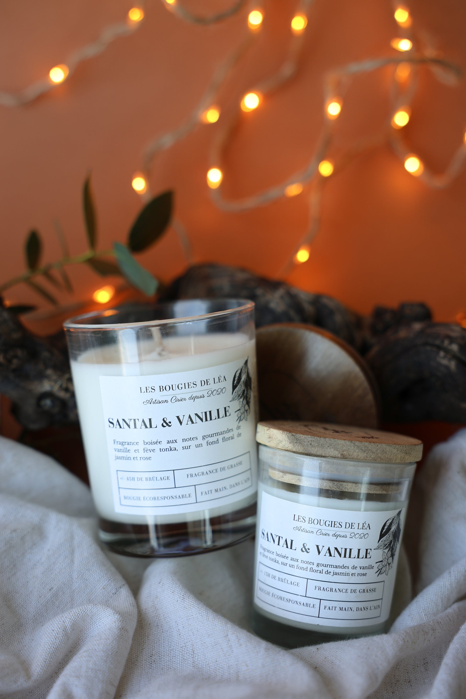 Bougie Santal & Vanille