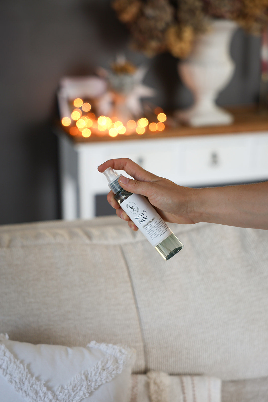 Flacon testeur brume Santal & Vanille 30ml (PRO)