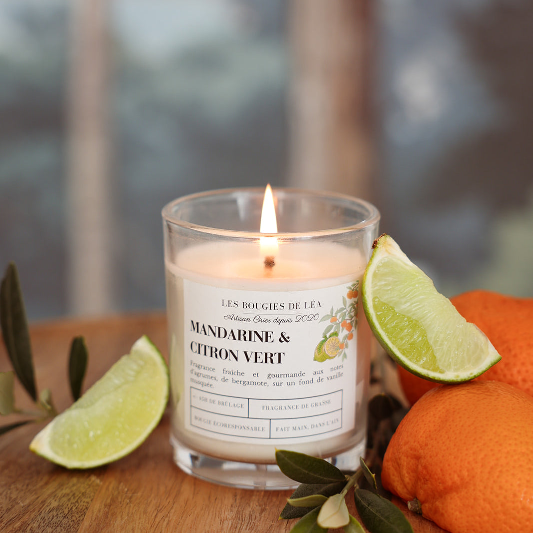 Bougie Mandarine & Citron vert