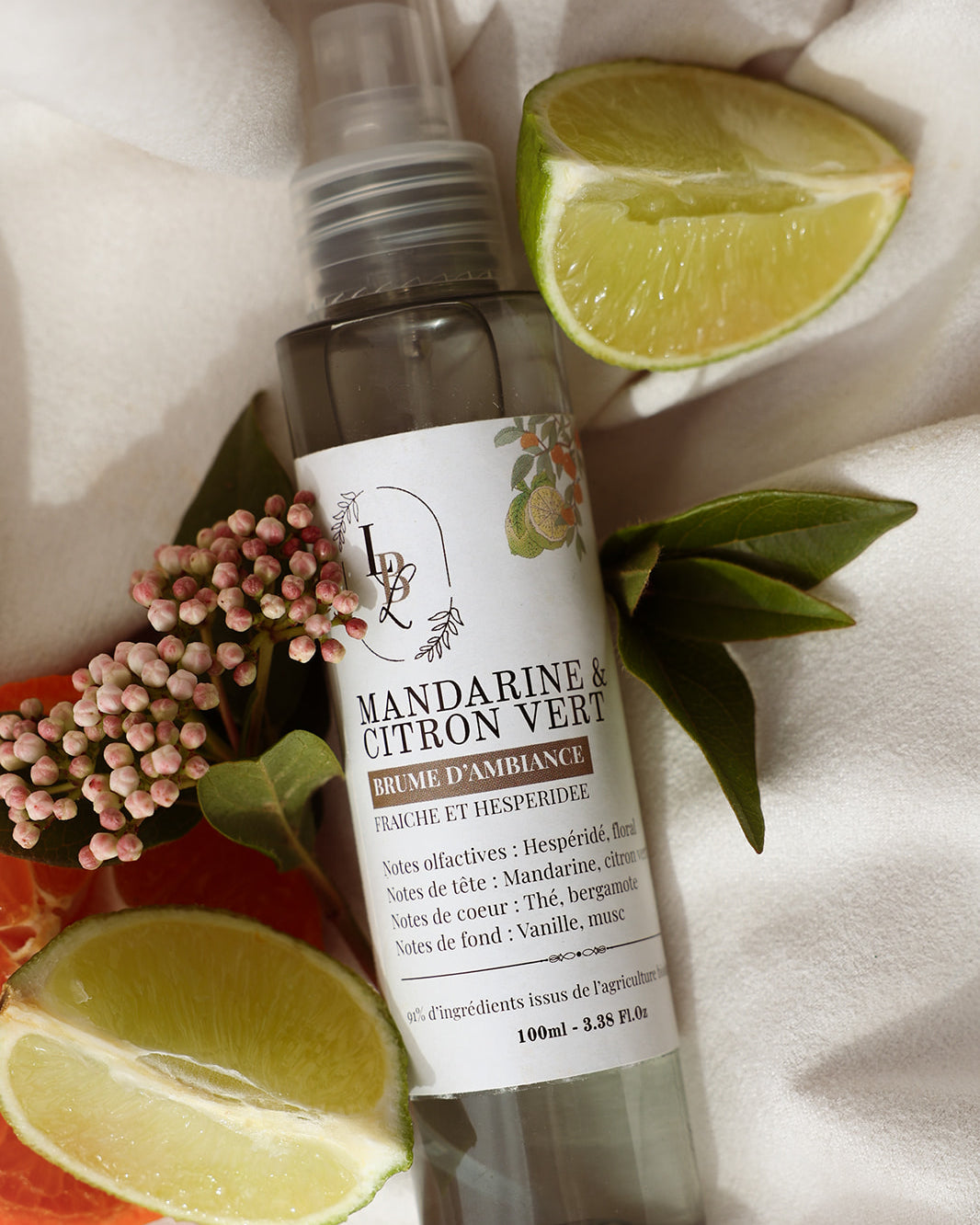 Brumes, sprays d'ambiance naturels
