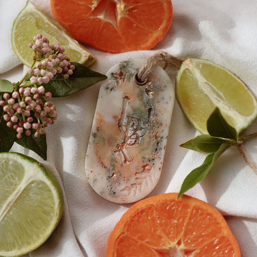 Suspension Mandarine & Citron vert