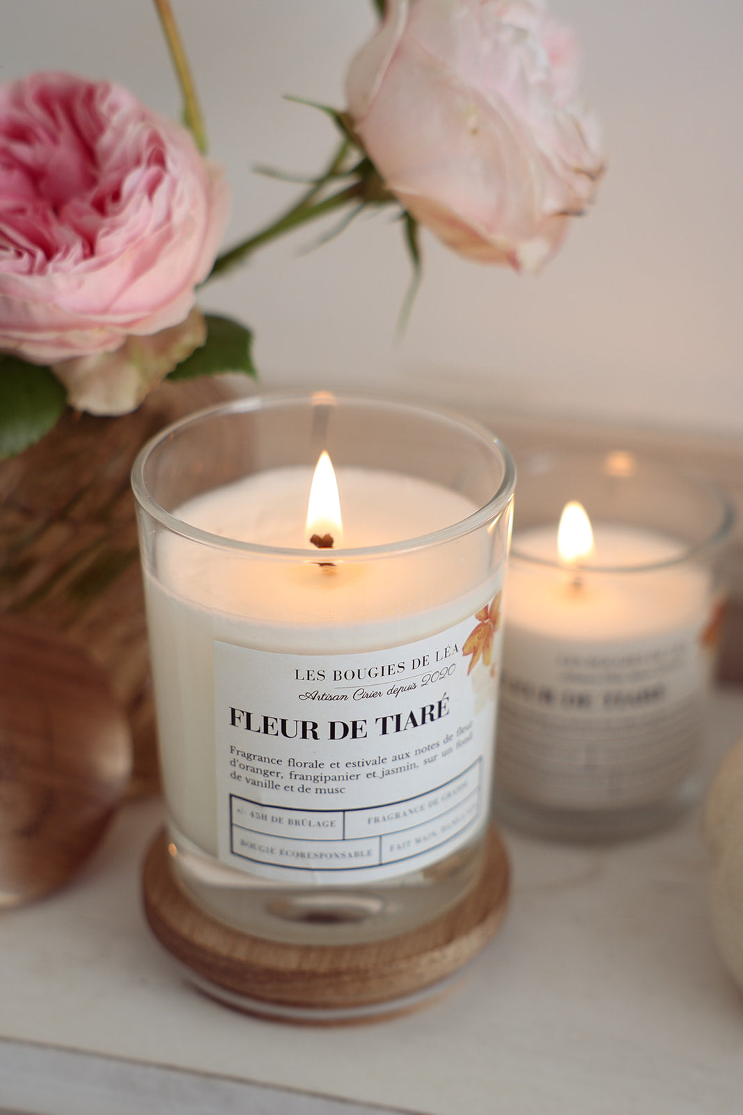 Bougie Fleur de Tiaré