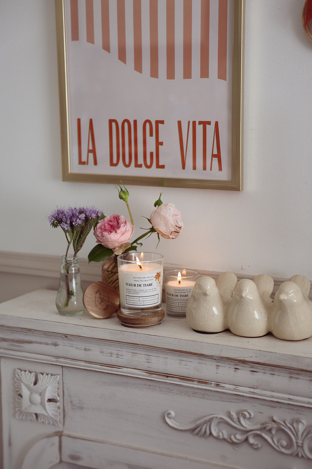Bougie Fleur de Tiaré (PRO)