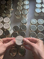 Mini bougies Les Bougies de Léa personnalisables pour cadeau clients, événements, anniversaire, fidélité, remerciement. 