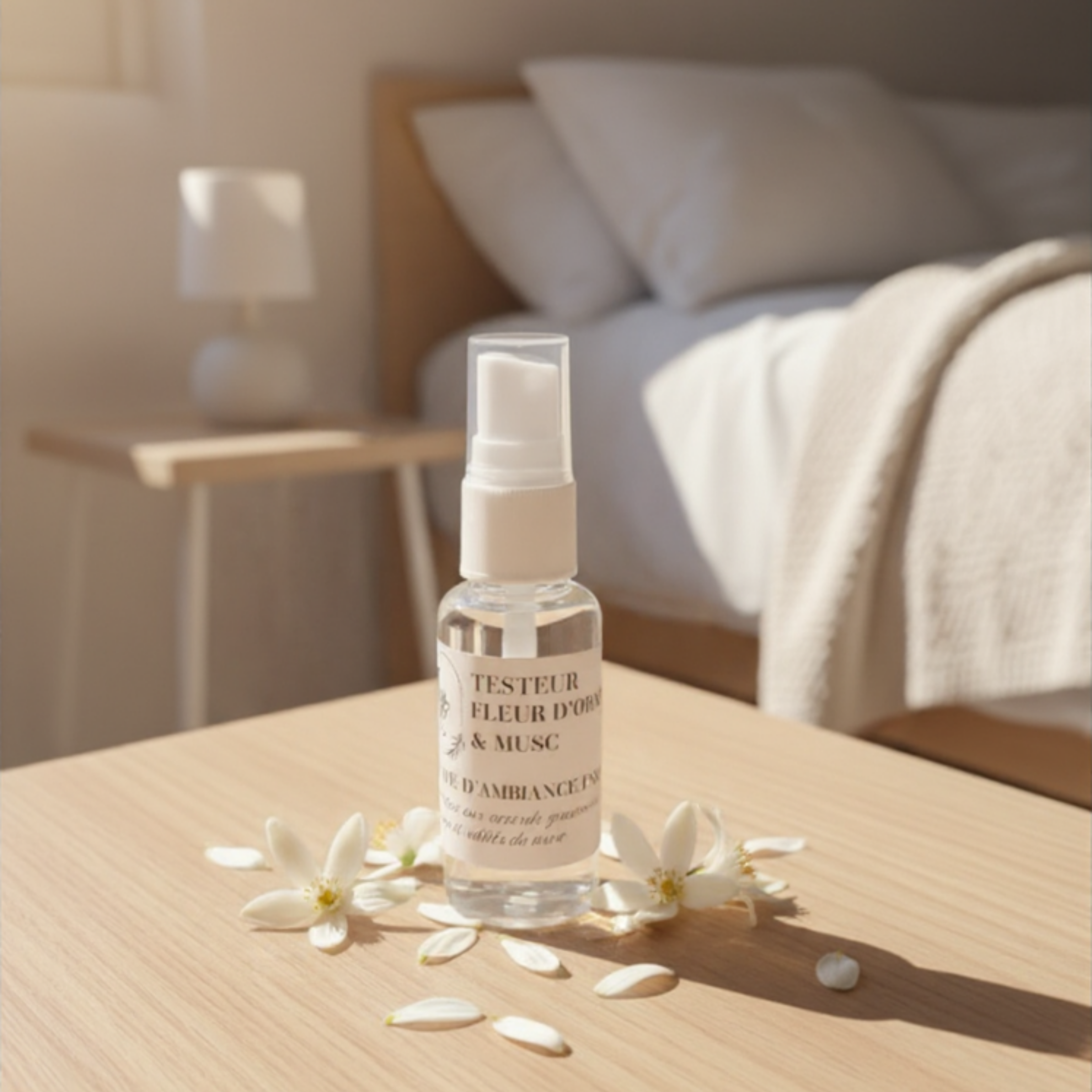Flacon testeur brume Oranger & Musc 30ml (PRO)