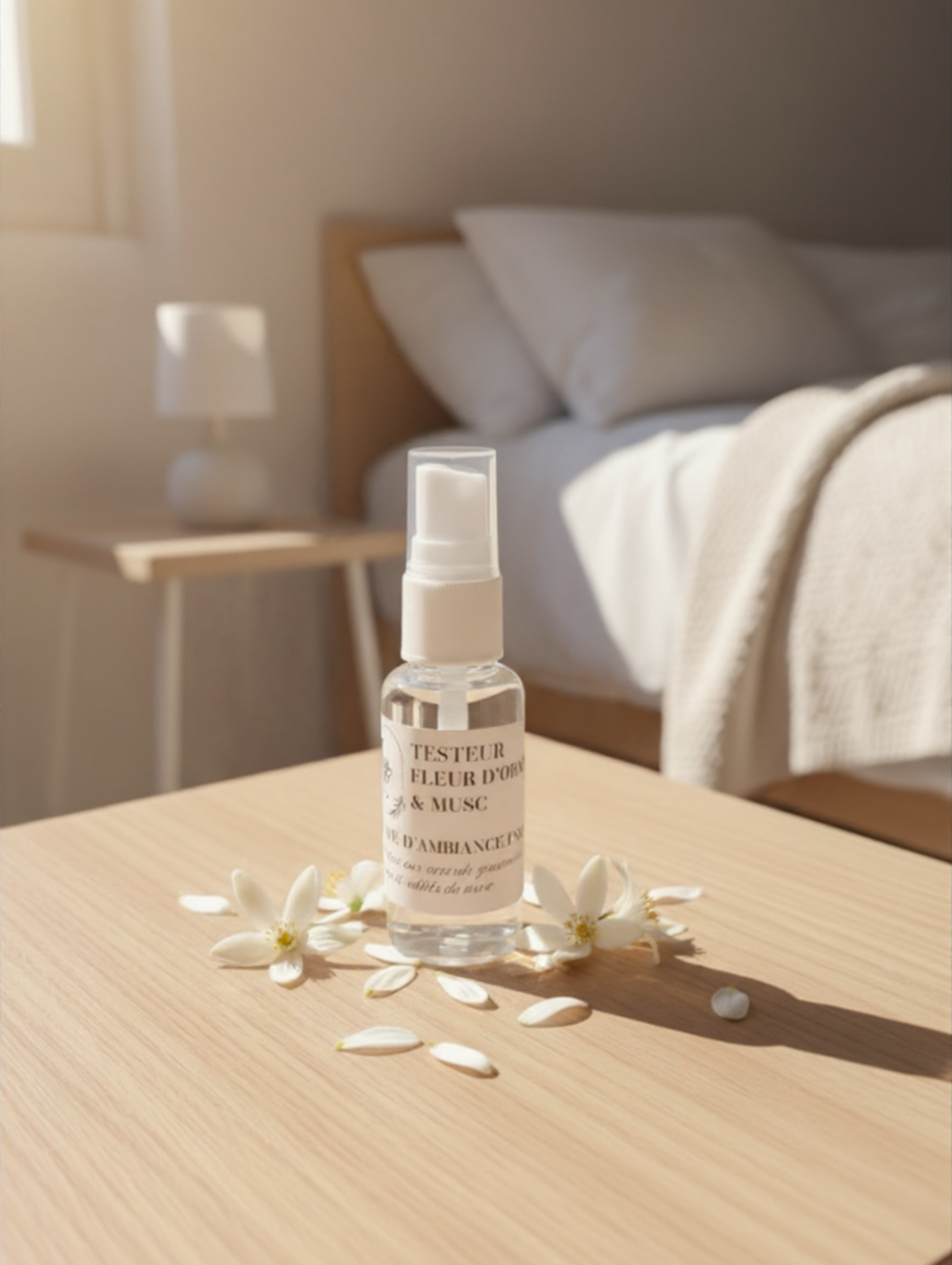 Flacon testeur brume Oranger & Musc 30ml (PRO)