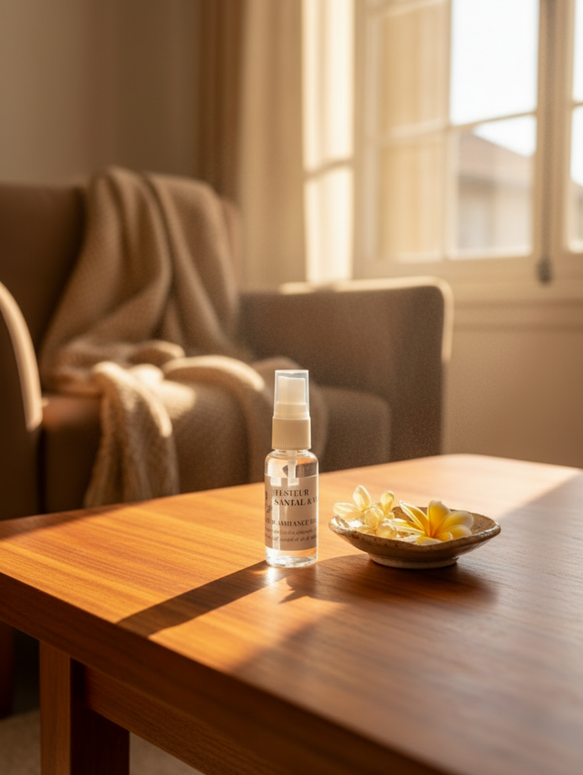 Flacon testeur brume Santal & Vanille 30ml (PRO)